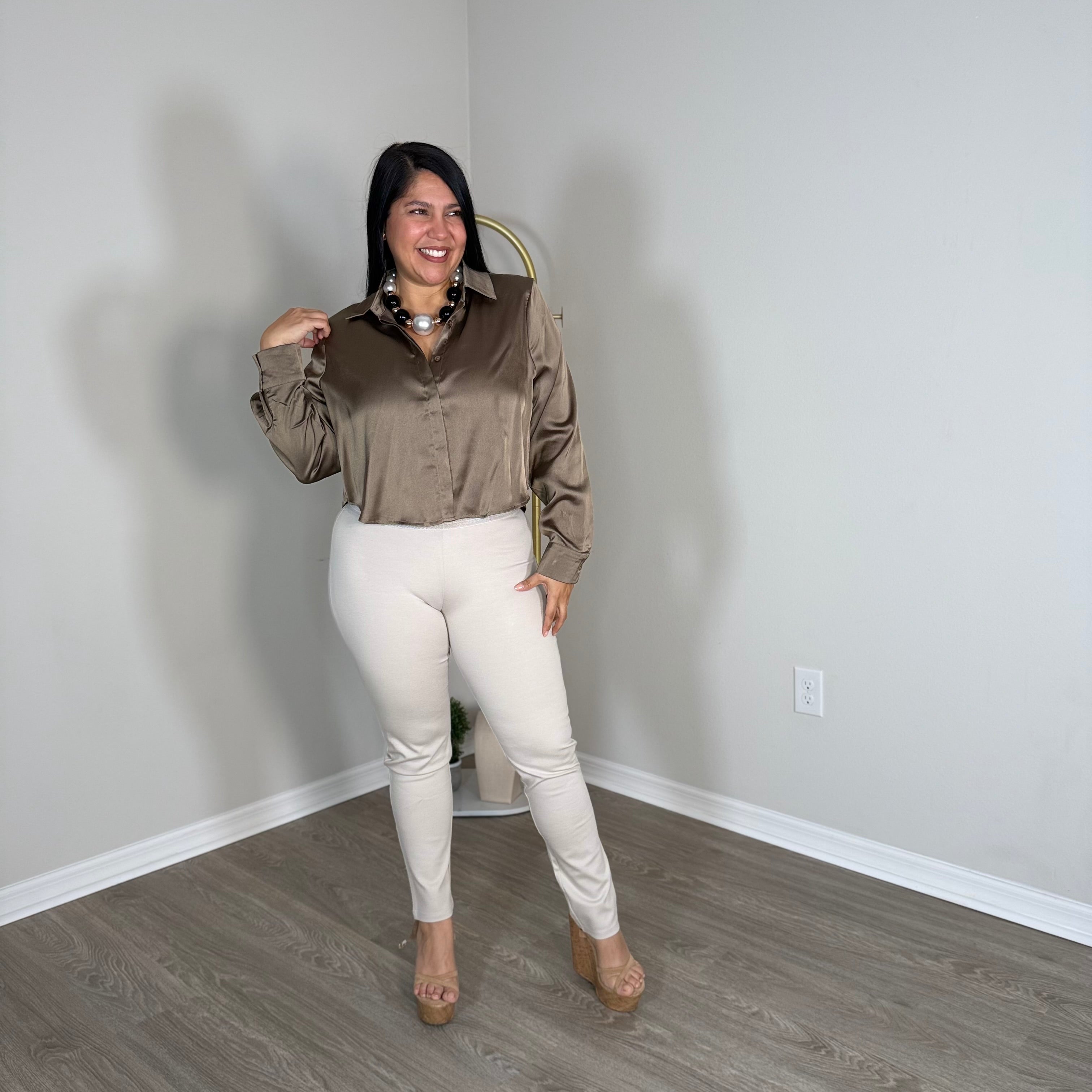 Plus-size blouse