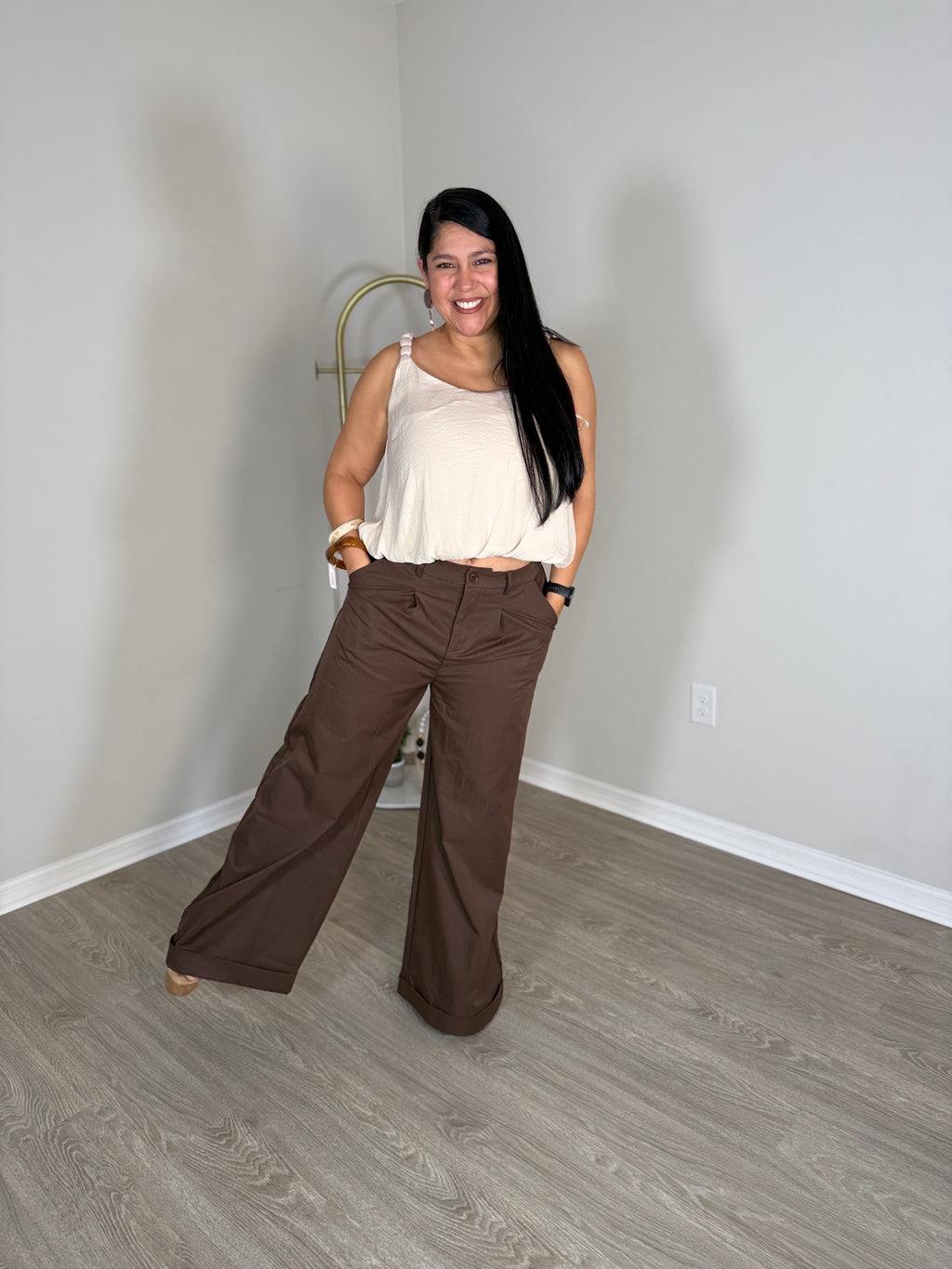 Brown pants