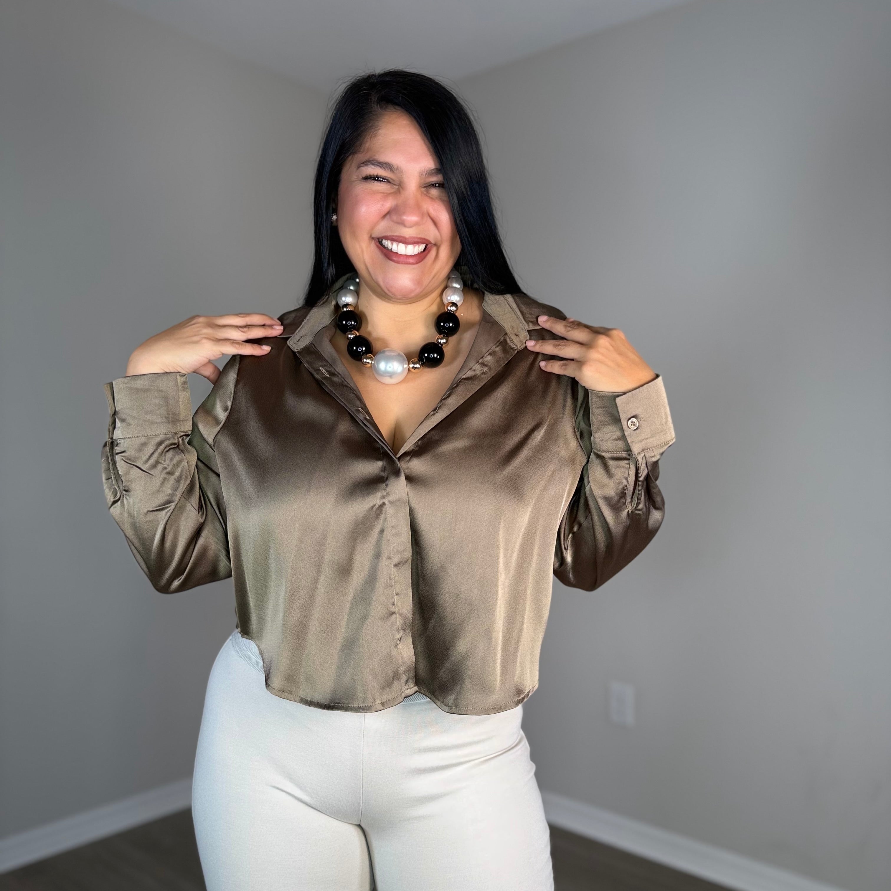 Plus-size blouse